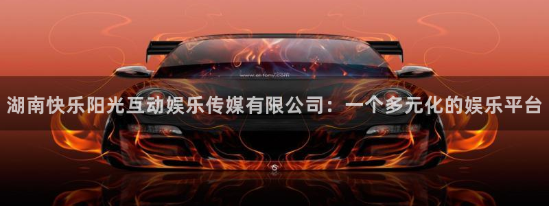 乐发ll500软件：湖南快乐阳光互动娱乐传媒有限公司：一个多元化的娱乐平台