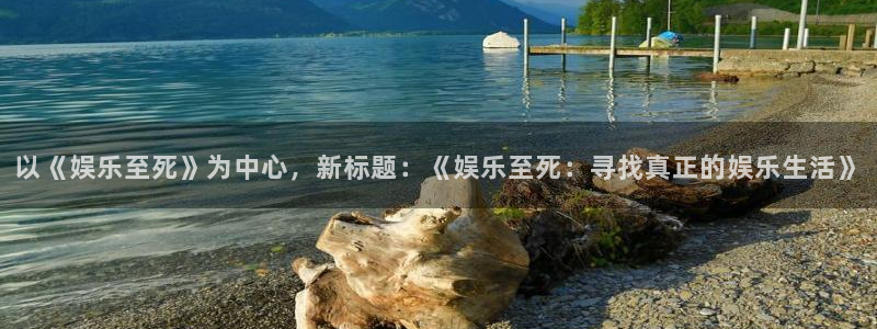 乐发ll500麻将胡了：以《娱乐至死》为中心，新标题：《娱乐至死：寻找真正的娱乐生活》